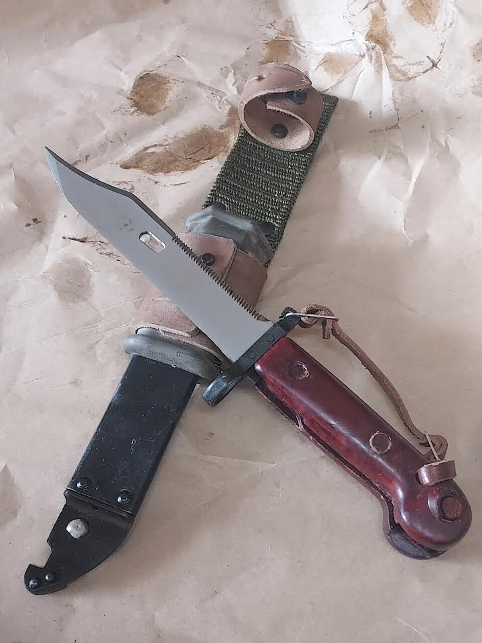 Unissued Surplus Romanian AKM Bayonet